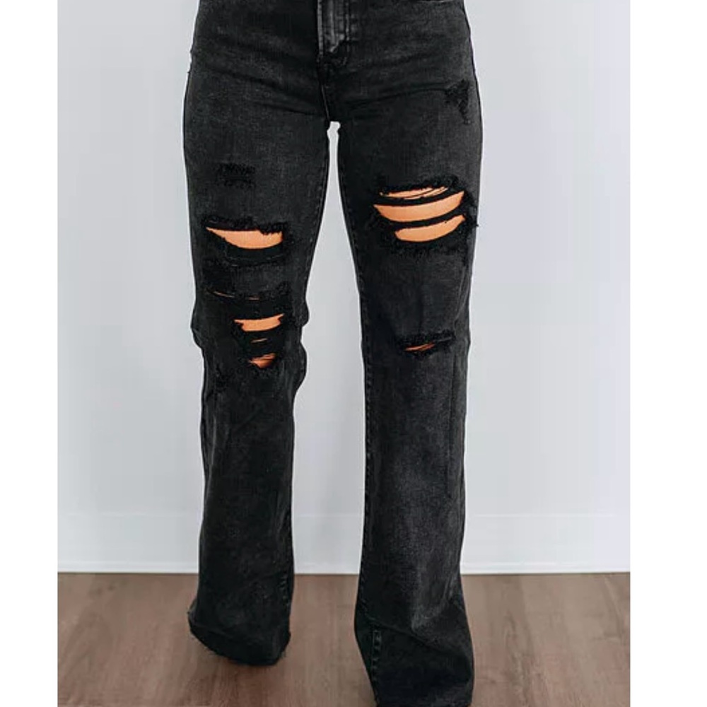 Georgia Risen Jeans- Vintage Black